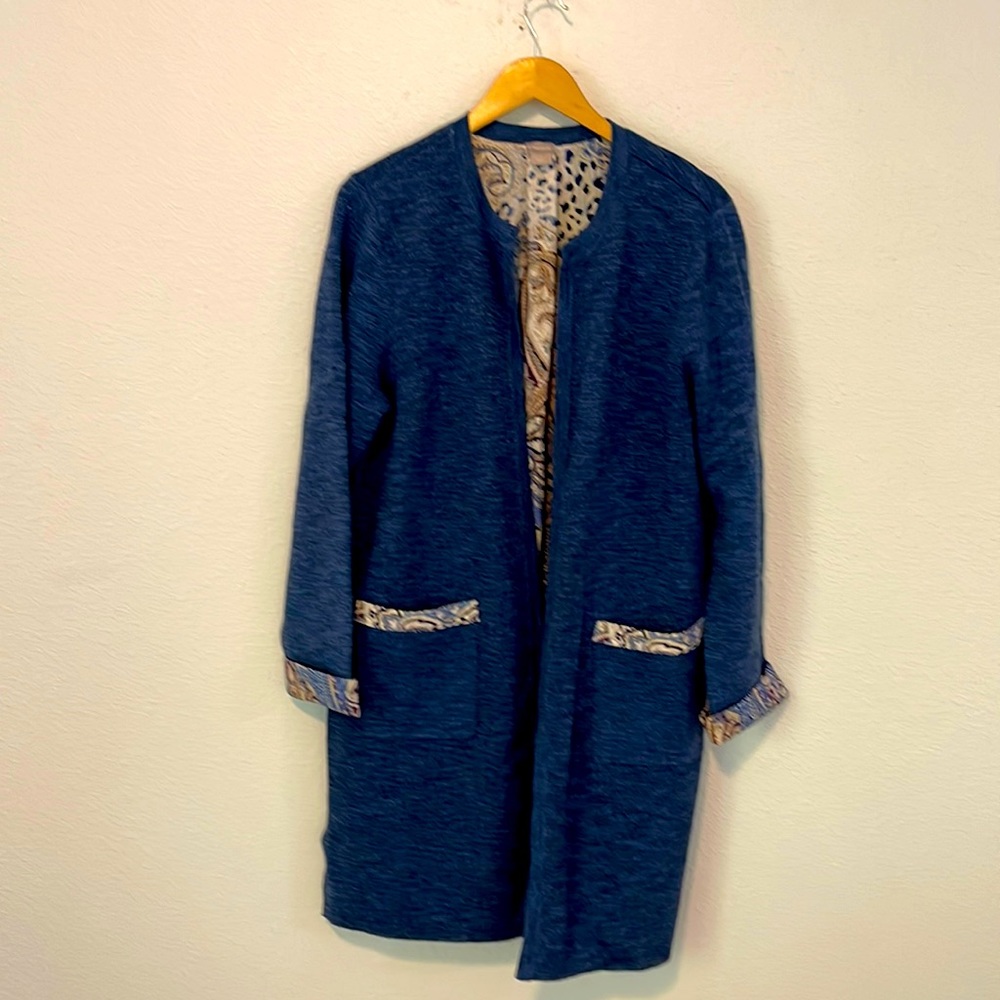 Chico’s size 3 (16) women’s duster / long jacket